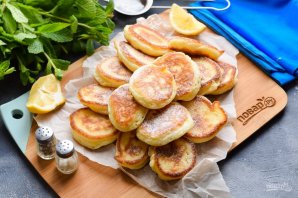 Оладьи с разрыхлителем