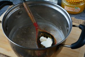 Овсянка с медом на воде