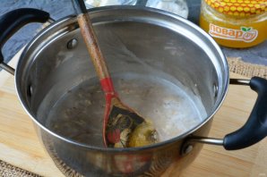 Овсянка с медом на воде