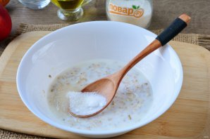 Овсяные оладьи с яблоком и морковью