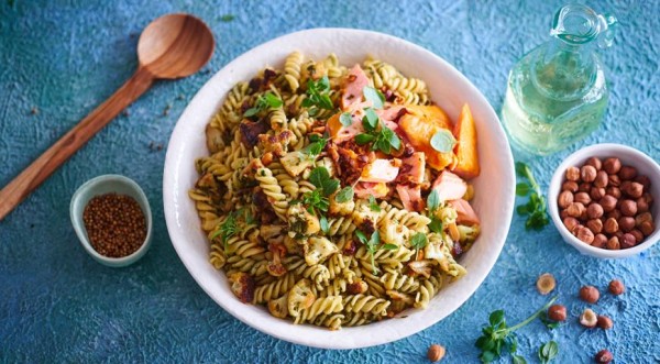 Паста с запеченной цветной капустой, пошаговый рецепт с фото