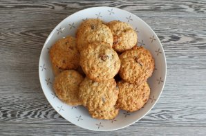 Печенье с вяленой клюквой