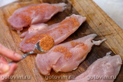 Пицца с курицей буффало и сыром с голубой плесенью