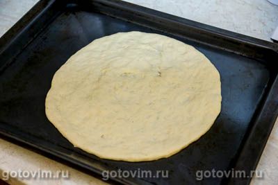 Пицца с курицей буффало и сыром с голубой плесенью