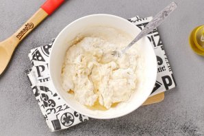 Пицца с сёмгой и креветками