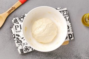 Пицца с сёмгой и креветками