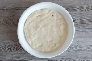 Пирог с жареными яблоками