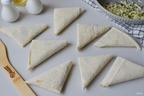 Пирожки в лаваше