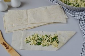 Пирожки в лаваше