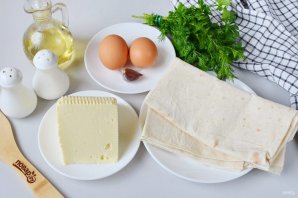 Пирожки в лаваше