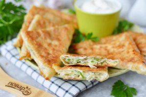 Пирожки в лаваше