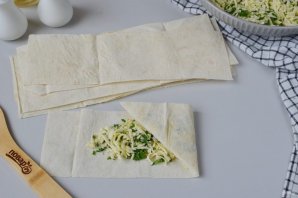 Пирожки в лаваше