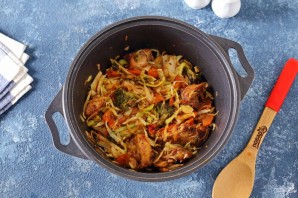 Рагу из курицы с овощами