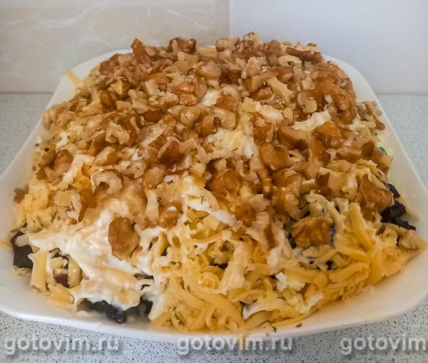 Салат «Дамский каприз» Салат «Дамский каприз»