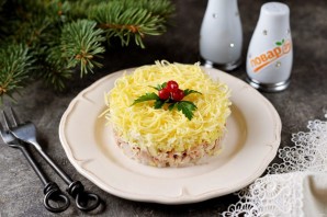 Салат "Мужской каприз" с яблоками Салат "Мужской каприз" с яблоками