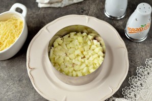 Салат "Мужской каприз" с яблоками Салат "Мужской каприз" с яблоками