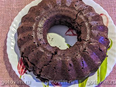 Шоколадный крейзи кекс на кипятке (без яиц и молока) Шоколадный крейзи кекс на кипятке (без яиц и молока)