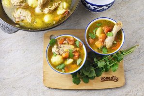 Шурпа из курицы