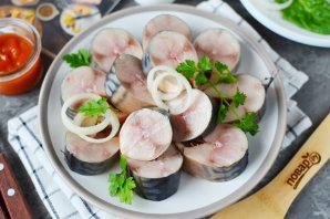 Скумбрия соленая в домашних условиях