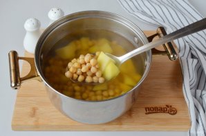 Суп из нута вегетарианский