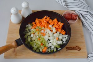 Суп из нута вегетарианский