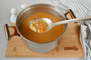 Суп из нута вегетарианский