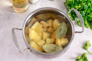 Суп из сельдерея с беконом