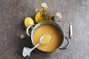 Суп-пюре с чечевицей