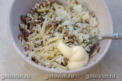 Тарталетки со шпротами и сыром Тарталетки со шпротами и сыром