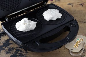 Тонкие вафли без глютена