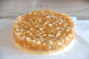 Торт "Груши в карамели"