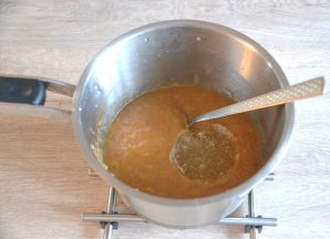 Торт "Груши в карамели"