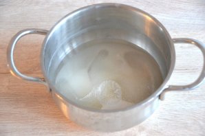 Торт "Груши в карамели"