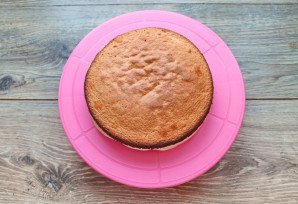 Торт "Ириска" с вареной сгущенкой