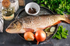 Тушенка из карпа в духовке