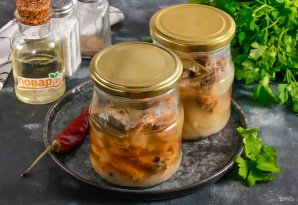 Тушенка из карпа в духовке