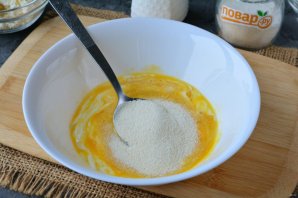 Творожная запеканка с яблоками без муки