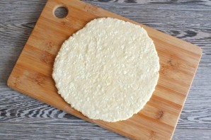 Творожные лепешки с яблоками на сковороде