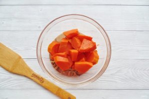 Тыквенно-творожное суфле