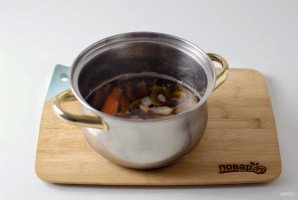 Заливное из грибов