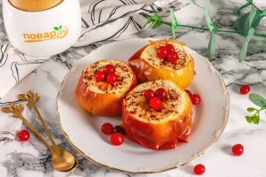 Запеченные яблоки для похудения