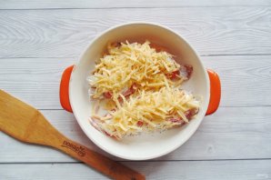 Запеченный окунь по-французски