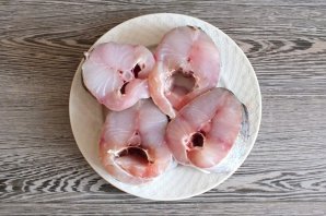 Запеченный судак с горчицей