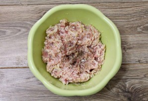 Запеканка из кабачков с фаршем и рисом