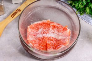 Засолка горбуши с лимоном