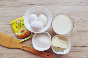 Заварной крем без крахмала