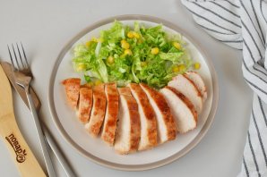 Жареная куриная грудка