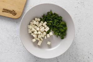 Жареные баклажаны с маринованным луком Жареные баклажаны с маринованным луком