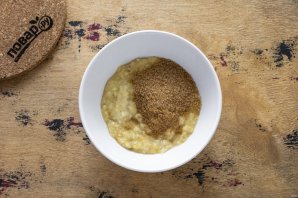 Банановые оладьи с рисовой мукой Банановые оладьи с рисовой мукой