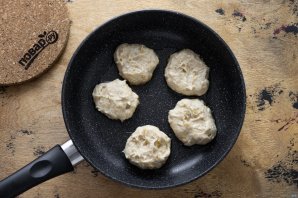 Банановые оладьи с рисовой мукой